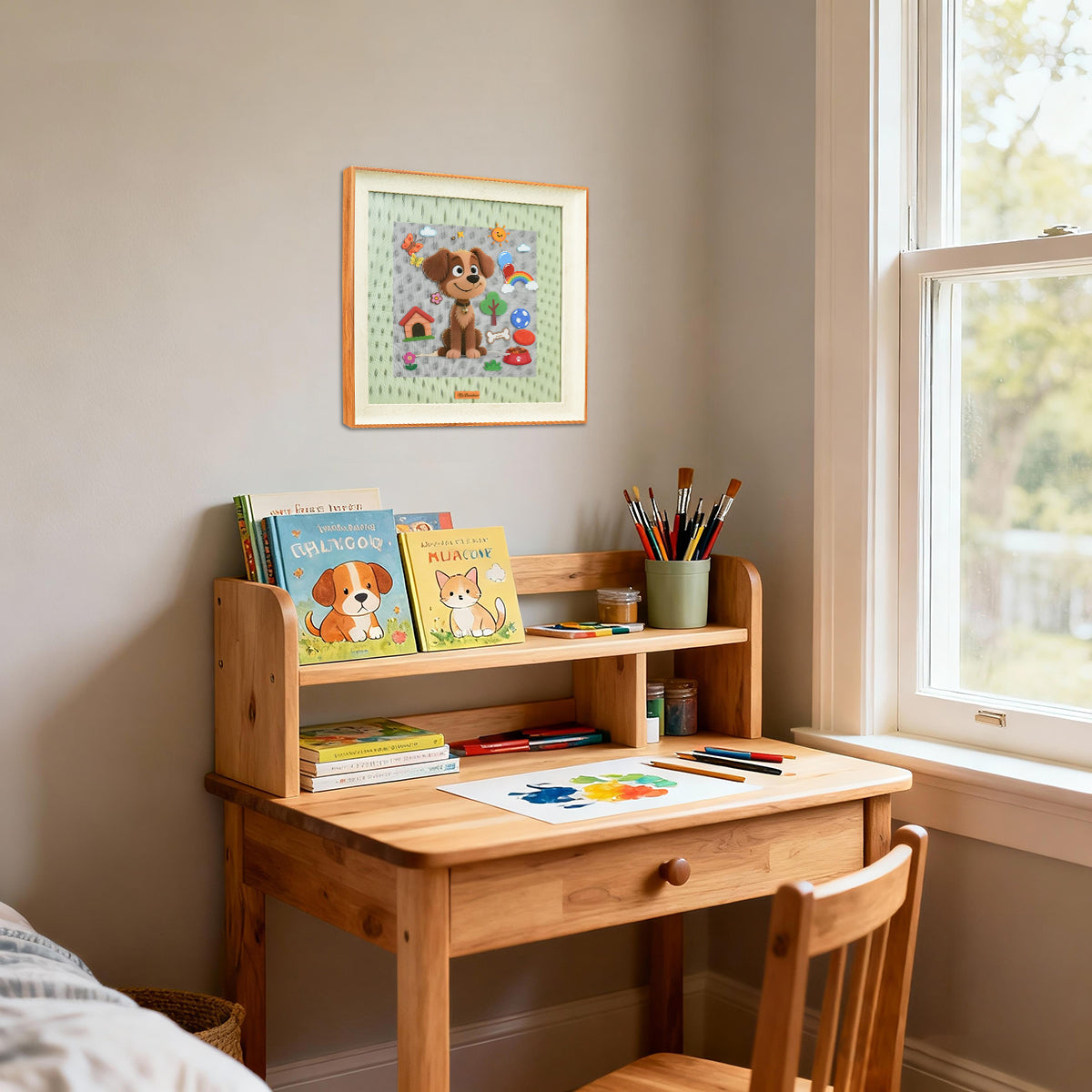 3D Frame & Sticker Set – Interactive 3D Art Kit for Kids