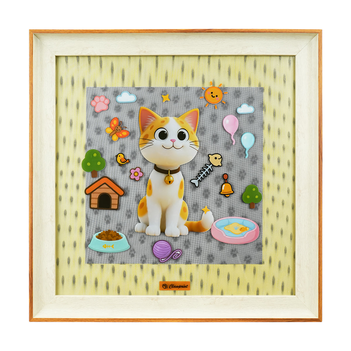 3D Frame & Sticker Set – Interactive 3D Art Kit for Kids