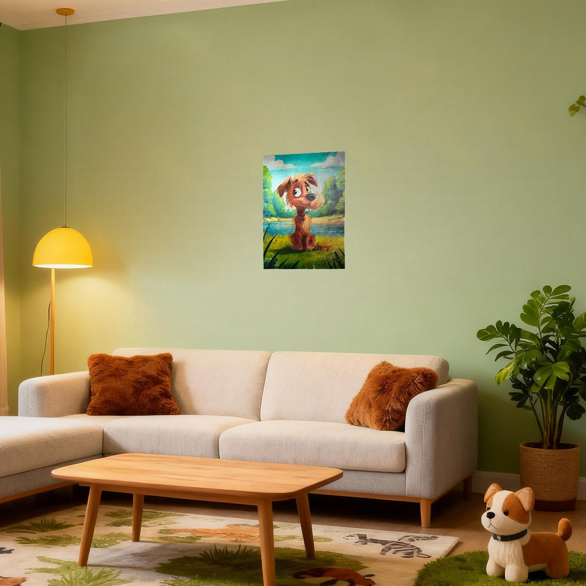 Transformative 3D Lenticular Poster | 4-Phase Dynamic Art | Interactive Visual Experience